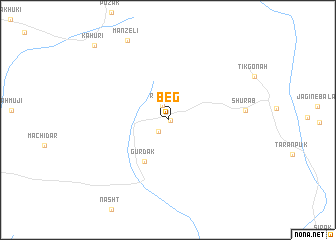 map of Beg