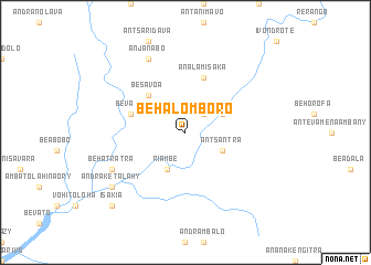 map of Behalomboro