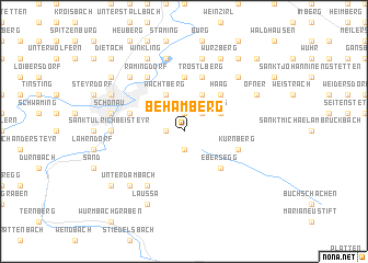 map of Behamberg