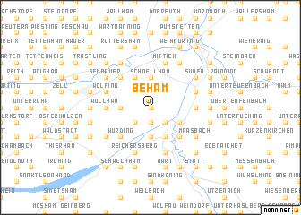 map of Beham