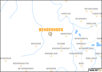 map of Beharahara