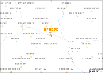 map of Behara