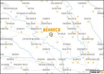 map of Beharca