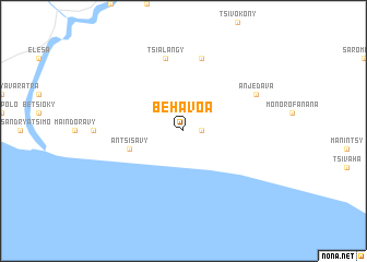 map of Behavoa