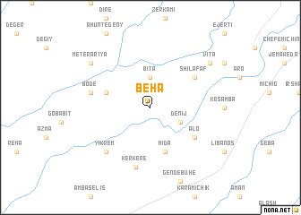 map of Beha