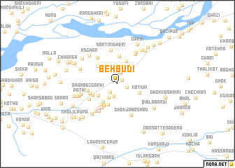 map of Behbūdi