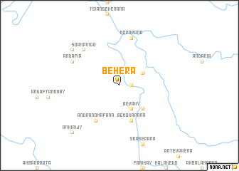 map of Behera