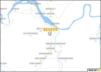 map of Behera