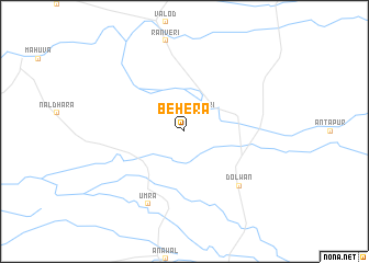 map of Behera