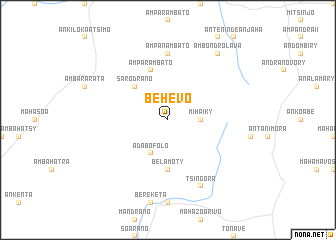 map of Behevo