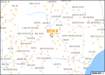 map of Behia