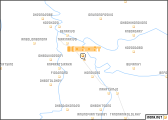 map of Behirihiry