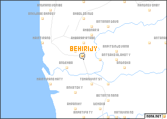 map of Behirijy