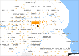 map of Behīşafar