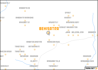 map of Behisatra