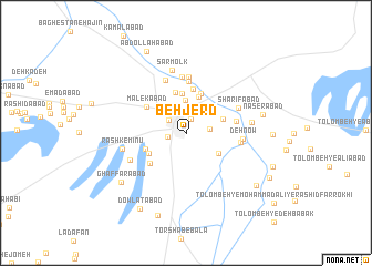 map of Behjerd