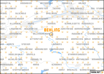 map of Behling