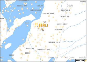 map of Behli