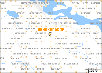map of Behnkendorf