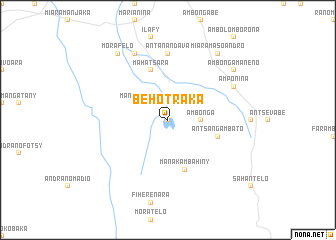 map of Behotraka