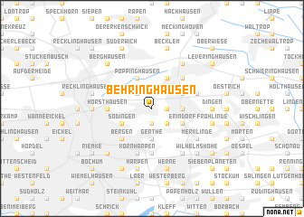 map of Behringhausen