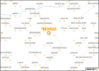 map of Behsūd