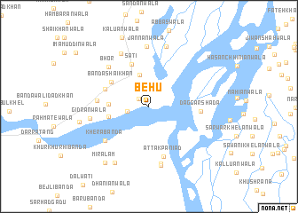 map of Behu