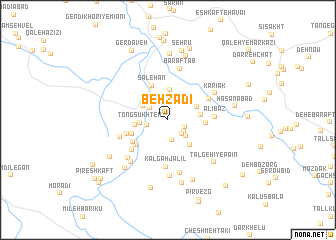 map of Behzādī