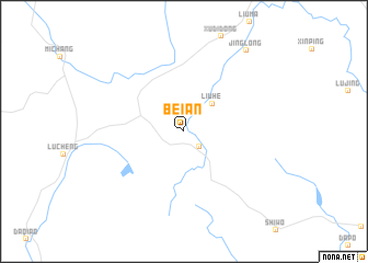 map of Bei\