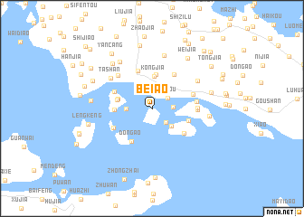 map of Bei\