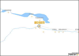 map of Beiarn