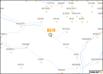 map of Beia