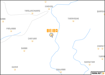 map of Beiba