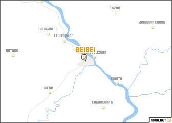 map of Beibei