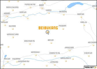 map of Beibukang