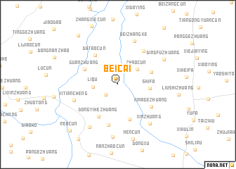 map of Beicai
