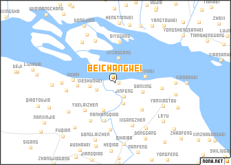 map of Beichangwei