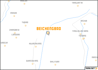 map of Beichengbao