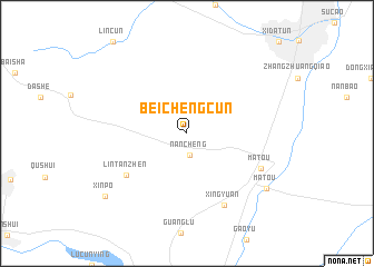 map of Beichengcun