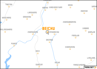 map of Beichu