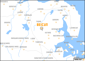 map of Beicun