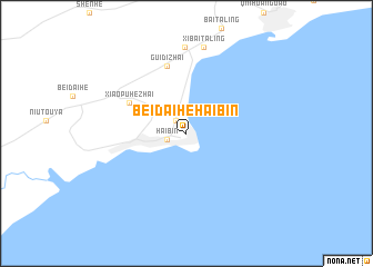 map of Beidaihehaibin