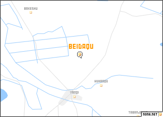 map of Beidaqu