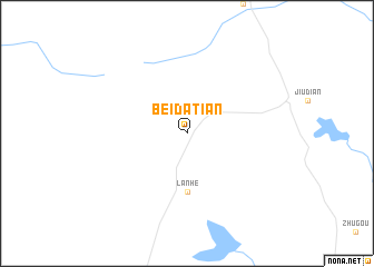 map of Beidatian