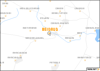 map of Beidaud