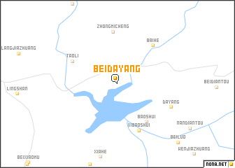 map of Beidayang