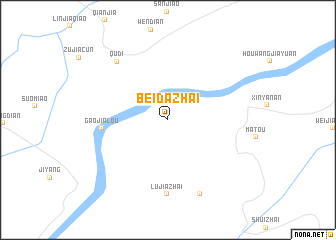 map of Beidazhai