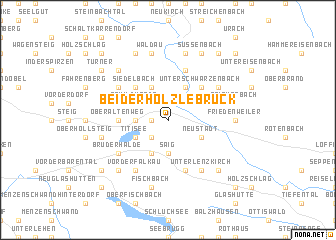 map of Bei der Hölzlebruck