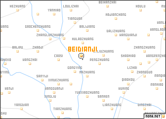 map of Beidianji