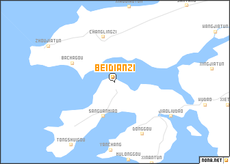 map of Beidianzi